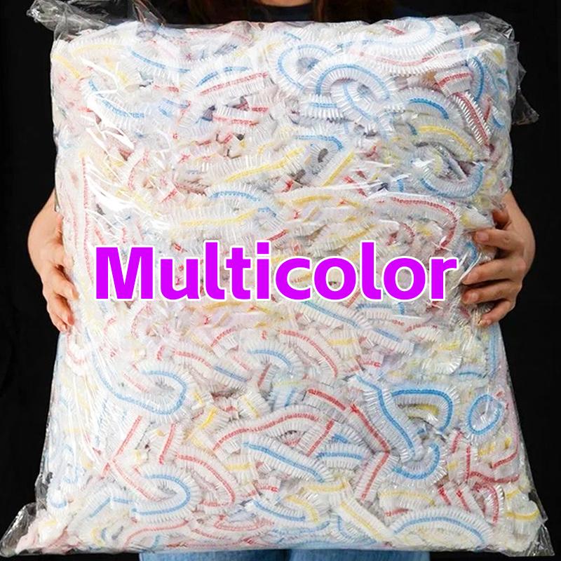 

500/10 шт. одноразовые пищевые чехлы, полиэтиленовая пленка, чехлы для фруктов, пакеты Fresh Saver, эластичные чехлы для обуви, сумка для хранения душевых головных уборов 500PCS