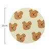 Emo Bear Coasters Creative Ceramic Heat Insulation Mats Simple Household Absorbent Anti-scald Pot Mat Kitchen Home Accessories
