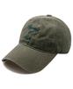 Wig Length Property Pigment Ball Cap - Khaki