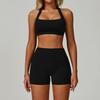 2 Piece Set Women's Tracksuit Fitness Clothes Yoga Sets Sportswear Workout Bra High Waist Leggings Set Gym Clothing Sports Suits