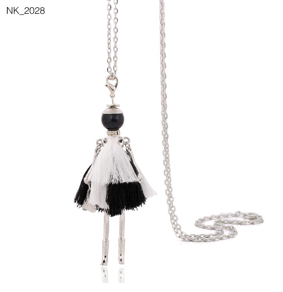Cute Women Necklace Statement Lady Charm Long Trendy Necklace New Fashion Female Big Pendant Lovely Jewelry Gift