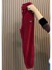 Pantalones Harem de Pana de Cintura Alta para Mujer - Corte Entallado Adelgazante para Primavera y Otoño