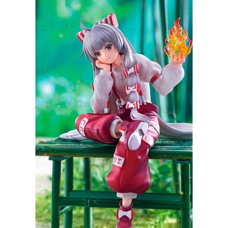 

Fujiwara no Mokou Noodle Stopper Figure - Touhou Project Official Merch 15cm - Collectible Figurine