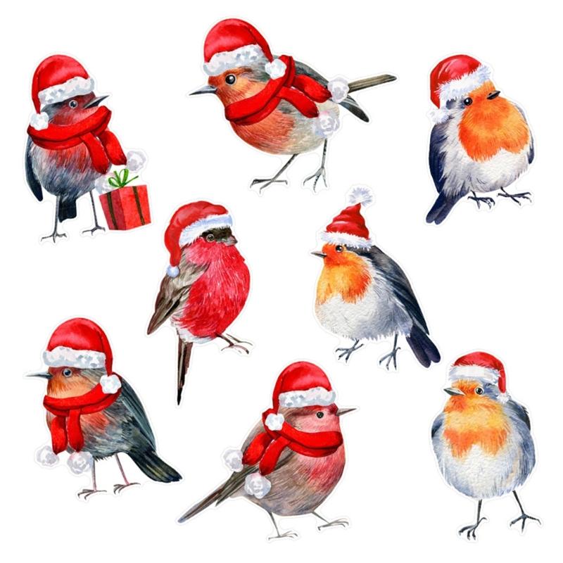 Prevent Bird Accidents with Easily Apply Window Decals Safety and Beauty AntiCollision Cling Decals for Glass Protectors