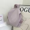 Schoolbag Japanese Leisure Art Student Backpack Ins Simple Personality Nylon Schoolbag Solid Color Fashion Oxford Cloth Backpack