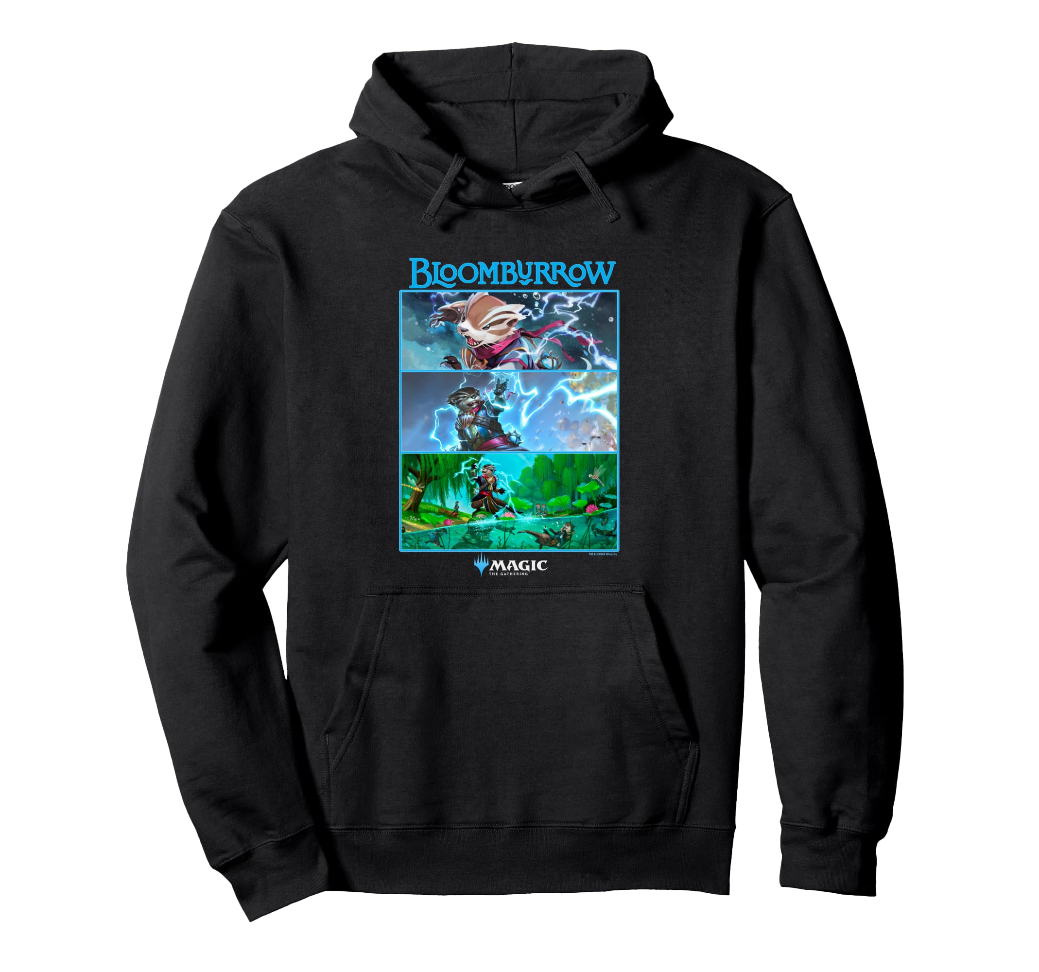 

Magic: The Gathering Bloomburrow Panels Hoodie