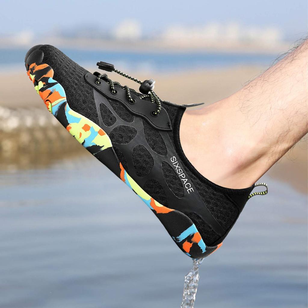SIXSPACE Marine Water Aqua Beach Yoga Swim Size Shoes, Shoes, Shoes, Shoes, Shoes, Amphibious, Lightweight, Breathable, Unisex, Shoes, Sneakers,