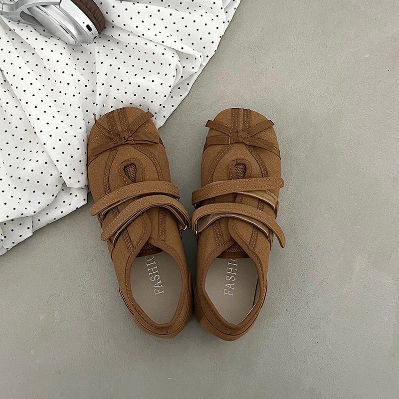 

Обувь Dexun женская весна 2025 года, новые туфли Мэри Джейн на плоской подошве, универсальная зеленая спортивная и повседневная обувь с мягкой подошвой 40 коричневый