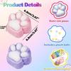 Echehi 4 Pcs Squishy Toys, Tabba Squishy, Fufu Squishy Super, Anxiety Relief Sensory Toy, Squishy Fidget Toys for Kids and Adults