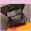 Versatile Women Backpack With Soft Pu Material And Spacious Mini Schoolbag Design