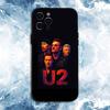 The Car U-U2 Band  Phone Case For iPhone17,16,15,14,13,12,11 Plus,Pro Max, Soft Silicone Black Cover