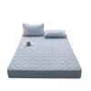 Class A Skin-Friendly Raw Cotton Bedspread Thick Quilted Bedspread Automatic Elastic Around Mattress Cover 1.8 Bed