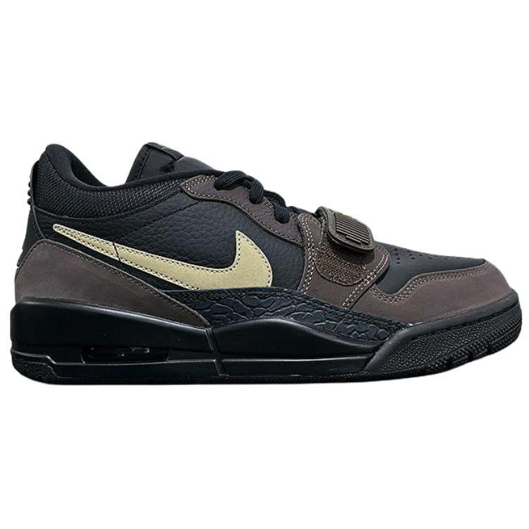 Jordan Legacy 312 Pantofi de baschet low top vintage pentru bărbați Negru Maro Jordan CD7069-003