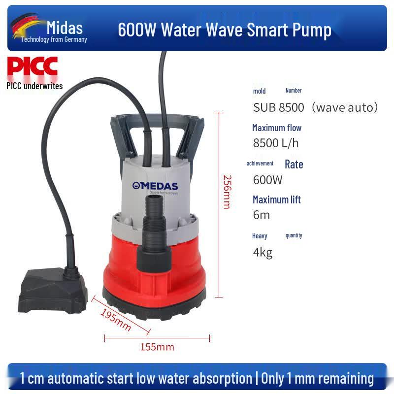 Medas Automatic Low Level Submersible Drainage Pump