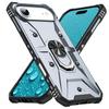 For iPhone Air Case PC+TPU Anti-Drop Phone Cover with Ring Kickstand