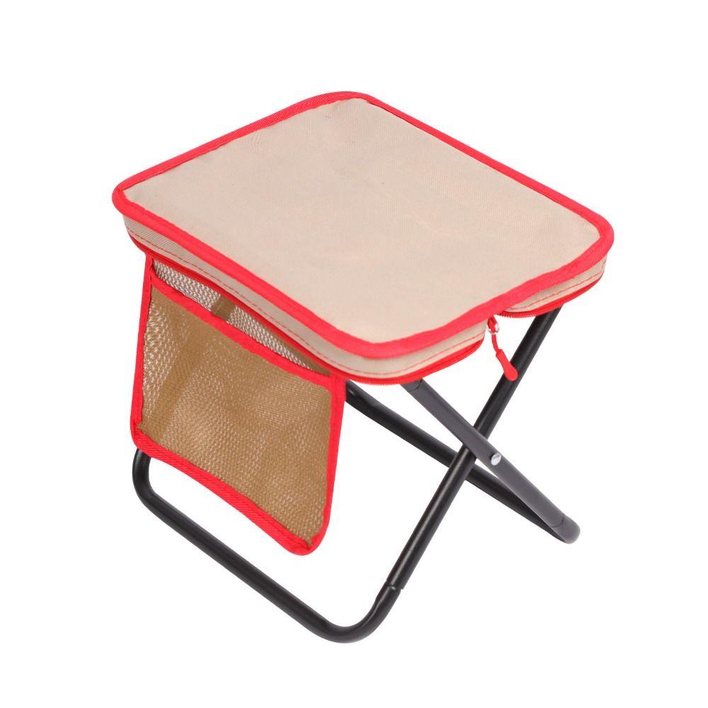 Wear-resistant Camping Folding Stool Sturdy Folding Handbag Stool Portable Fishing Stool Camping