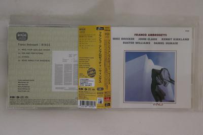 CD FRANCO AMBROSETTI, MIKE BRECKER, JO - Wings CDSOL6568 SOLID RECORDS 2014 Japan Obi Jazz Gebraucht