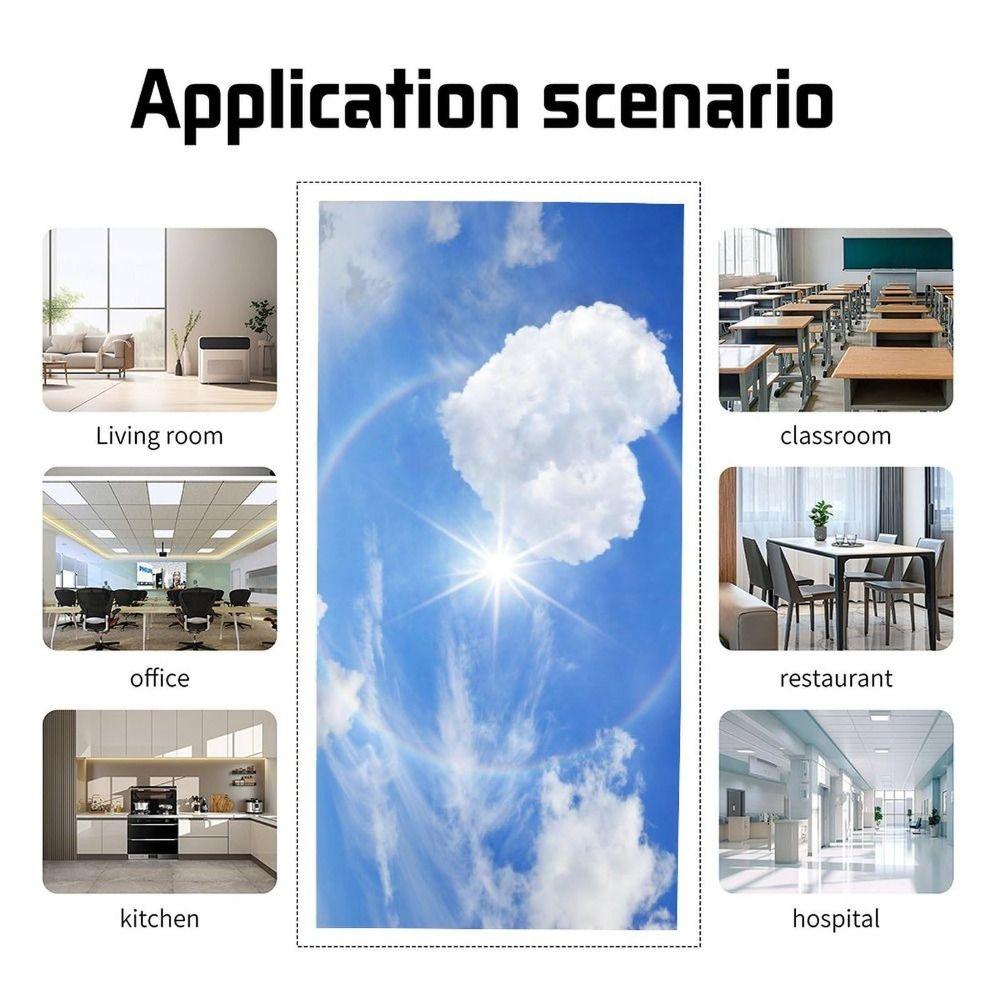13 Styles Lampshade 122*61cm Magnetic Light Filters Fluorescent Light Covers Hospital