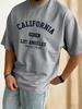 2026 Unisexs Pure Cotton Tshirt New Summer Style Casual Fashionable Comfortable Soft Breathable Simple Letter Pattern Print
