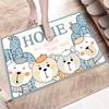 Cartoon Absorbent Bathroom Mats - Door, Bedroom & Entrance Floor Carpets