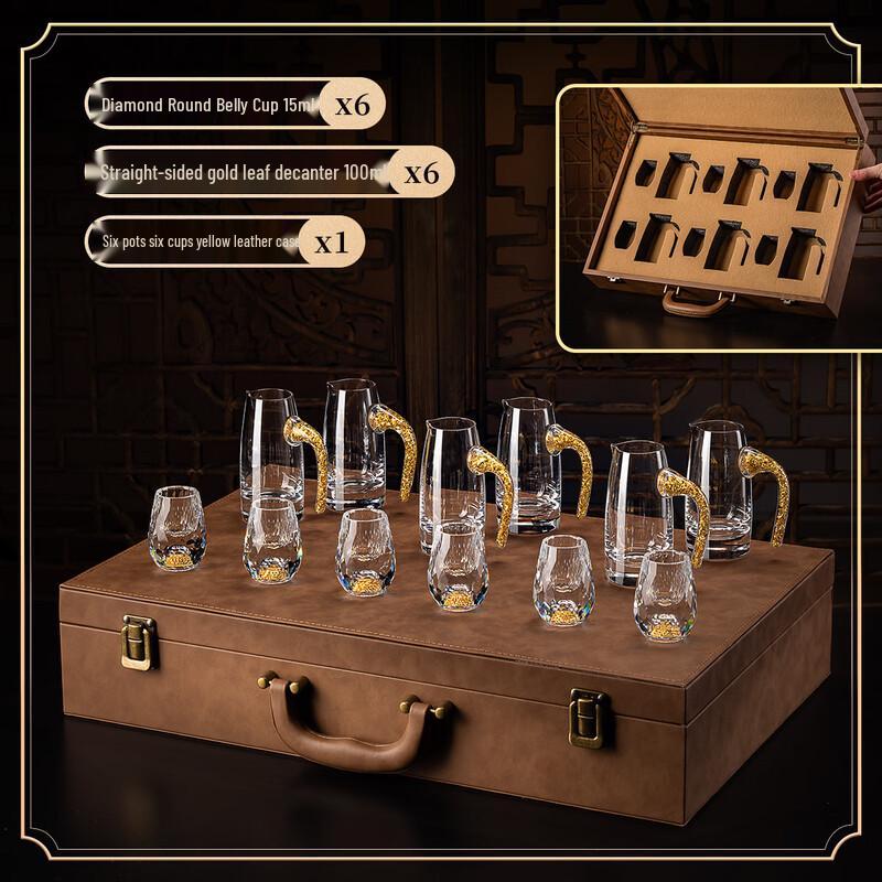 Yiyang Luxury Baijiu Decanter & Cup Set