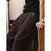 Lyocell Drape Retro Murray Old Money Wind Linen Pants Men's Summer Thin Loose Casual Straight Trousers Men