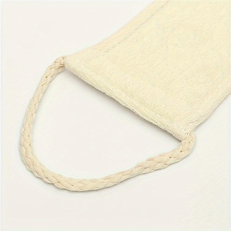 3pcs Exfoliating Scrubber Strap Bath Towel Dual-Sided Soft Microfiber Terry Cloth Bath Sponge For Shower Spa Body Skin Cleansing Tool Body Massage