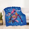 Stars Shine Bright Blanket Ultra-Soft Suitable for Picnics Couch Bedding for All Seasons Digital Print Perfect Gift for Relatives and Friends