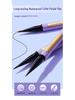 Flamingo Fine Essence Long-Lasting Sweat-Proof Eyeliner Pen - Black/Brown, Soft Tip