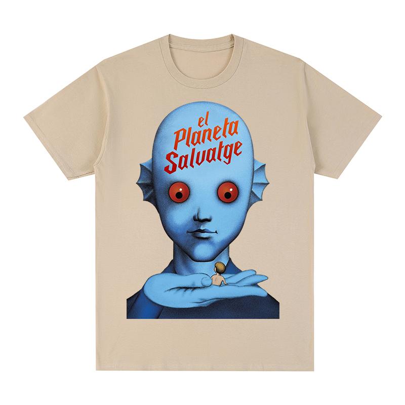 Fantastic Planet El Planeta Salvaje 70s Cult Movie T-shirt Cotton Men T Shirt New TEE TSHIRT Womens Tops