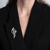 Fashionable Garland Brooch, High-end Feminine Charm, Exquisite Pearl Brooch, Design Sense, Niche Brooch