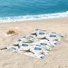 Tulips and Hummingbirds Beach Towel Soft Microfiber Quick Dry Absorbent Quick Towels For Bath