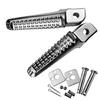 Anti Slip Motorcycle Rear Foot Pegs Lightweight Aluminum Heavy Duty Motorcycle Passenger Footrests Designed for Smooth & Safe Rides