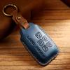 Premium Genuine Leather Key Case for Land Rover - Full Coverage, Signal-Friendly Protection