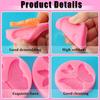 Patelai 5 Pcs Mini Butterfly Silicone Molds Cute Butterfly Fondant Cupcake Topper Chocolate Candy Resin Epoxy Molds for Sugarcraft Cake Decorating,