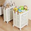 Foldable Dirty Clothes Basket Breathable Laundry Large Capacity  Basket Compression and Deformation Resistant Storage Basket