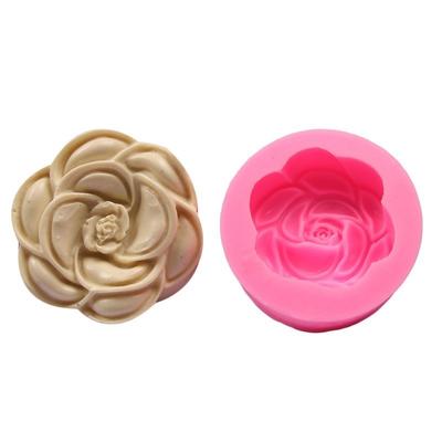 Formy silikonowe kształt kwiatu róży do pieczenia DIY ciasto kremówka forma na czekoladki narzędzia do dekorowania ciast