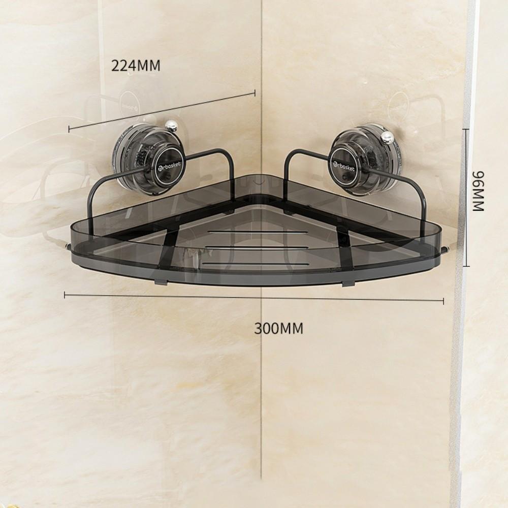 Punch Free Storage Shelf Suction Cup Triangle Shelf High Quality Organizer Rack  Home Use