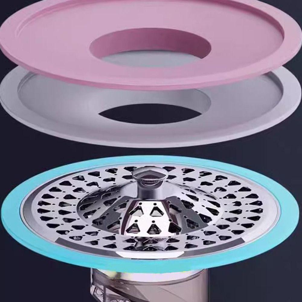 Removable Floor Drain Core Anti Odor Sewer Strainer Plug  Kitchen Bathroom Accessories