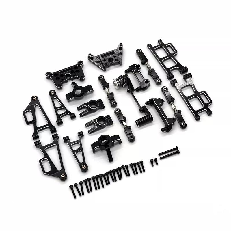 Mjx Rc Car Aluminum Metal Upgrade Parts For 1 14 14207 14208 Swing Arm Steering Cup Full Replacement Accessories