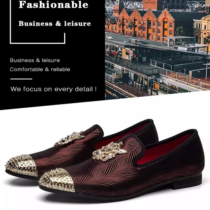 Mode Neue einfüßige personalisierte maßgefertigte Business-Fransen-Atmungsaktive Bohnenschuhe und matte britische lässige Hochzeitslederschuhe A25