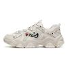 Fila Fluid 4 Cat Paw 4.0 Sports Shock Absorbing Wear Resistant Low Top Casual Shoes Women Casual Shoes Ancient-White F12W232127FAW