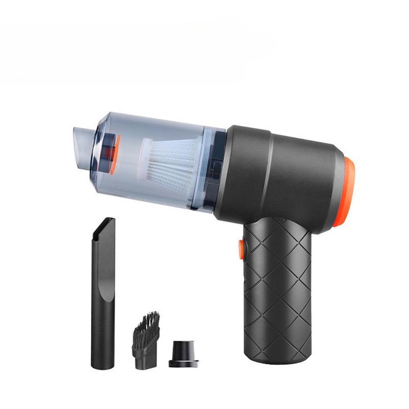 

Car portable high suction handheld mini vacuum cleaner, multi-purpose suction and blowing 2-in-1 rechargeable cleaning tool чорний