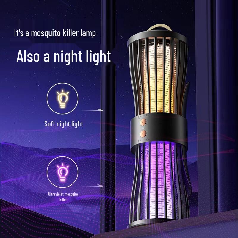 LISM Rechargeable Electric Mosquito Killer & Camping Lantern