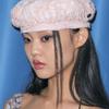 Poesiedame PUFF BERET IN ROSY