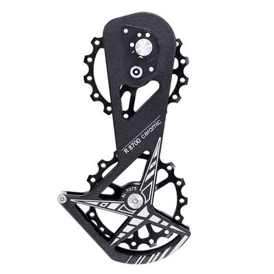 Glatte Zahnräder Hinterrad Schaltwerk Fahrrad Pulley 16T Aluminiumlegierung Keramiklager für R8000 R8800 5800 5700 105 6600 Stabilität