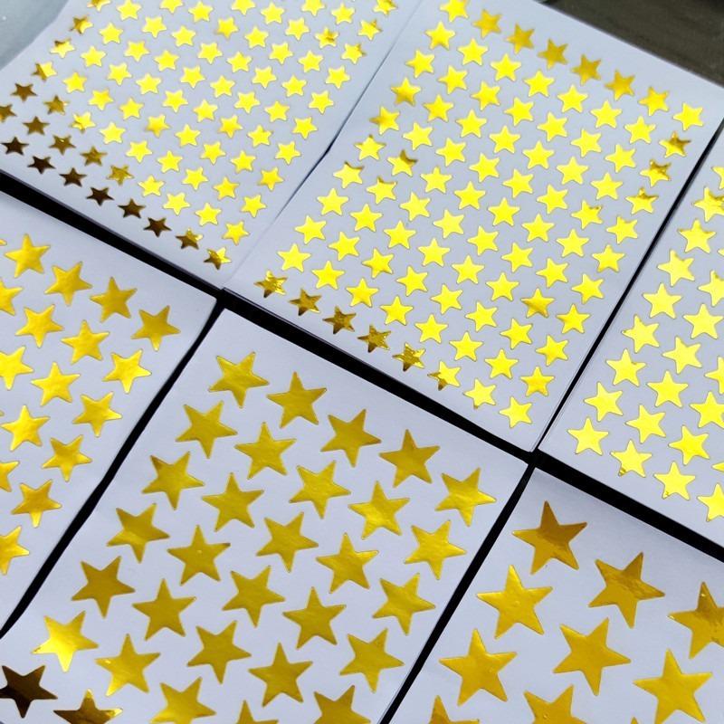 Five-Pointed Star Reward Stickers for Kindergarten - Teacher and Student Self-Discipline Chart