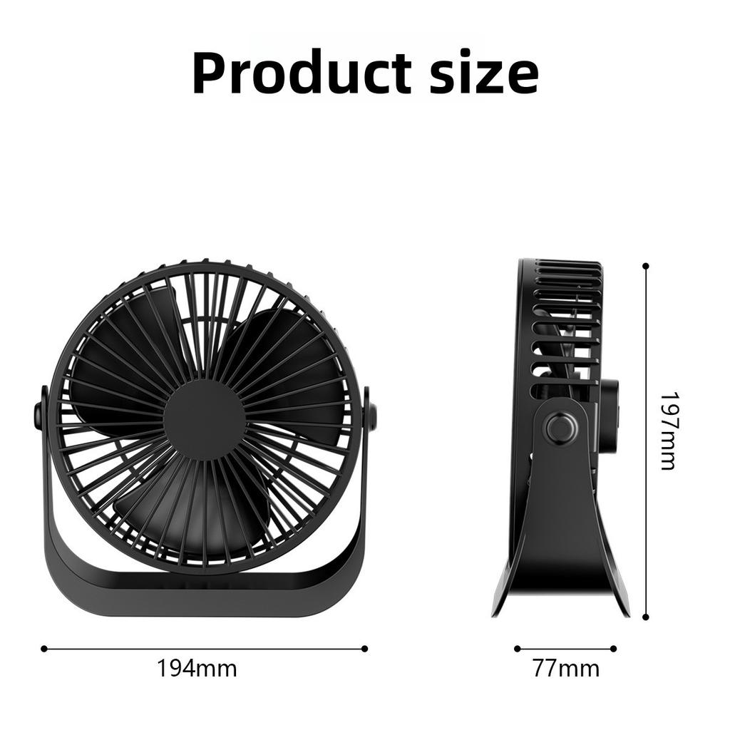 2026 New Model Desktop Fan USB Direct Plug-in Table Circulation Fan for Office, Living Room, Dormitory, Powerful Electric Fan