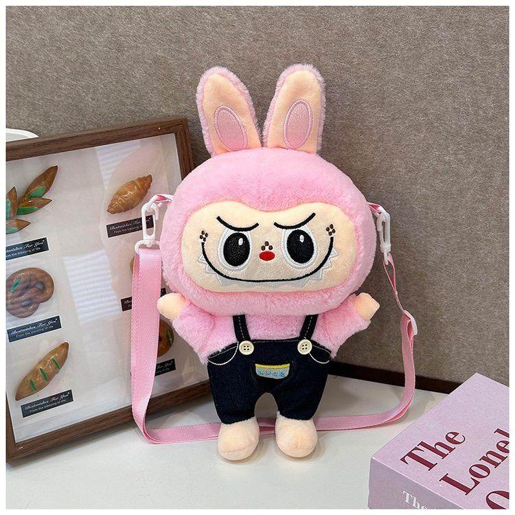 New Cartoon Doll Phone Bag Labu Trendy Bag Travel Shoulder Bag High Beauty Internet Celebrity Shoulder Bag