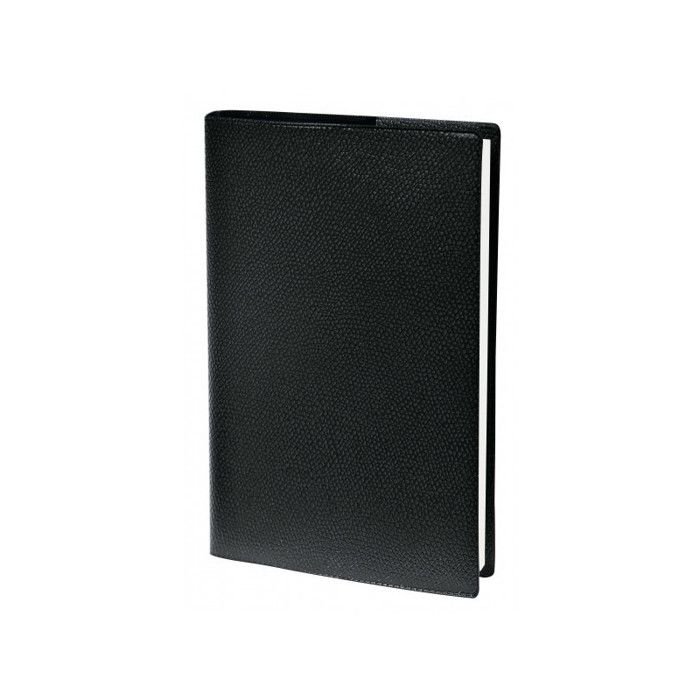 Agenda Semainier - Quo Vadis - EU 09/09 - 21x29,7 cm - Couverture vinyle - Noir Impala